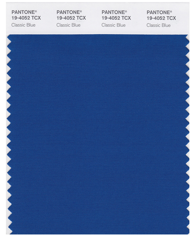 Pantone Colour of the Year 2019 - Classic Blue 19-4052